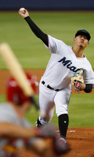 Yamamoto dazzles in debut as Marlins beat Cardinals 9-0